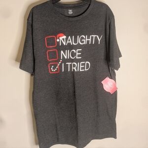 Xmas t shirt women's medium